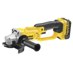 Polizor unghiular cu 2 acumulatori Dewalt DCG412M2