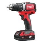 Masina de gaurit/infiletat cu 2 acumulatori Milwaukee M18 BLDD-202C - imagine 2