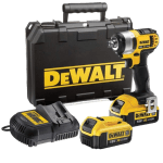 Mașină de înșurubat cu impact cu 2 acumulatori DeWalt DCF880M2