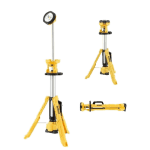 Proiector LED de santier cu trepied pe acumulatori DeWalt DCL079 - imagine 3