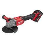 Polizor unghiular cu 2 acumulatori Milwaukee M18 FHSAG125XB-552X