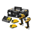 Set 2 scule cu acumulatori DeWalt DCK2061D2T-QW