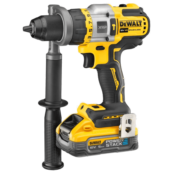 Masina de gaurit cu percutie cu 2 acumulatori DeWalt DCD999H2T