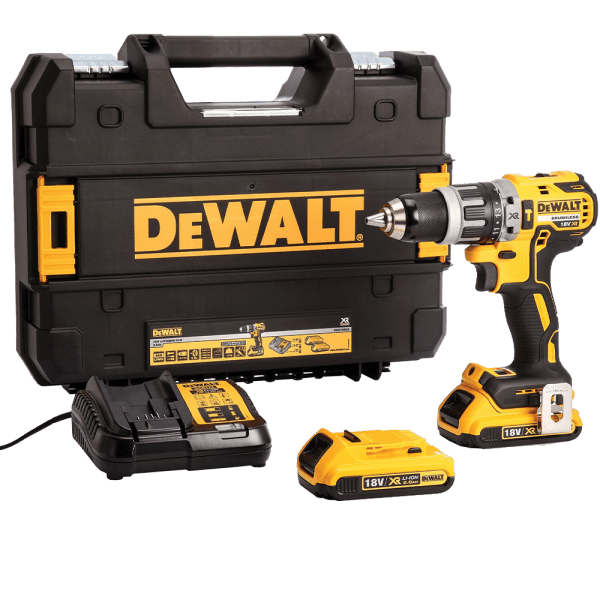 Masina de gaurit si insurubat cu percutie cu 2 acumulatori DeWalt DCD796D2