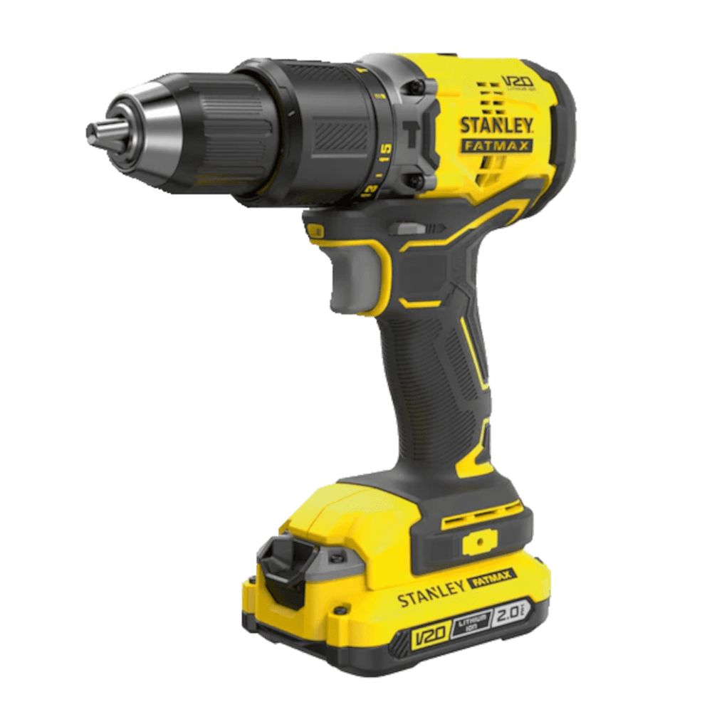 Masina de gaurit cu percutie cu 2 acumulator Stanley SFMCD715D2K