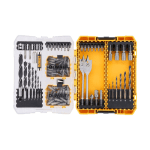 Set de 100 de accesorii de gaurire si insurubare DT70784-QZ