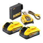 Set incarcator USB-C si 2 acumulatori 18V 5.0Ah DeWalt DCB094H2