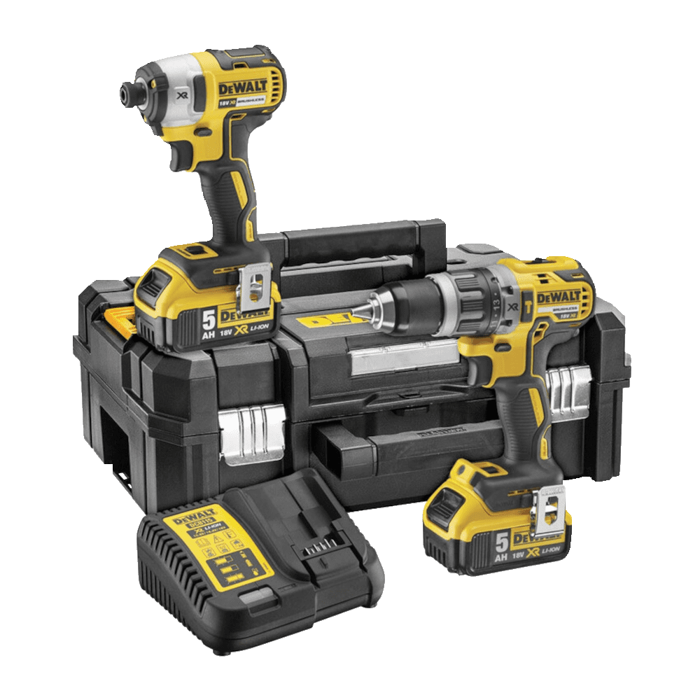 Set 2 scule cu 2 acumulatori DeWalt DCK266P2T