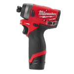 Masina de insurubat cu impact cu 2 acumulatori 2Ah Milwaukee M12 FID-202X