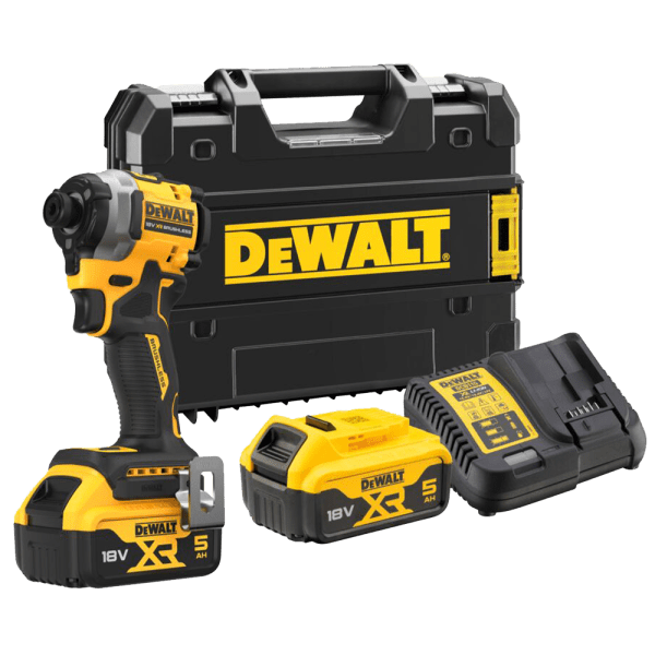 Masina de insurubat cu impact cu 2 acumulatori DeWalt DCF850P2T