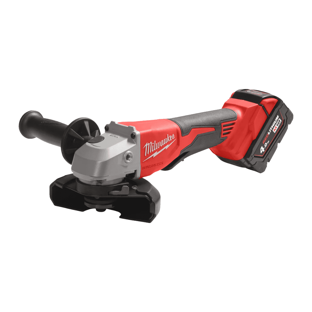 Polizor unghiular cu 2 acumulatori Milwaukee M18 BLSAG125XPDMC-402X