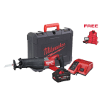 Fierastrau sabie cu 1 acumulator Milwaukee M18 FSXMC-801C