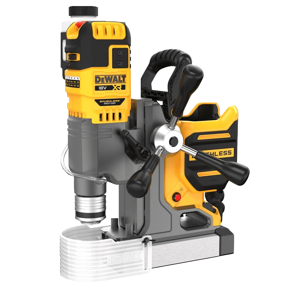 Masina de gaurit cu talpa magnetica cu 2 acumulatori 9Ah DeWalt DCD1623X2G