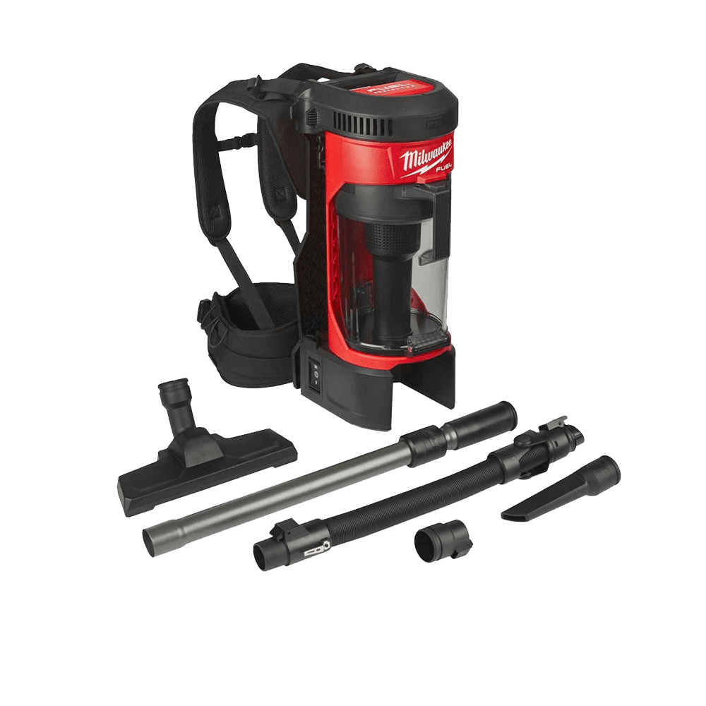 Aspirator tip rucsac cu acumulator Milwaukee M18 FBPV-0