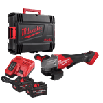Polizor unghiular cu 2 acumulatori 8Ah Milwaukee M18 FHSAGO125VXPDB2-802X