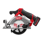 Fierastrau circular cu 2 acumulatori 8Ah Milwaukee M12 FCS442-502X
