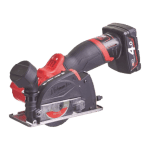Taietor placi ceramice cu 2 acumulatori Milwaukee M12 FCOT-422X