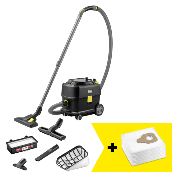 Aspirator profesional uscat T 10/1 Adv HEPA Go!Further