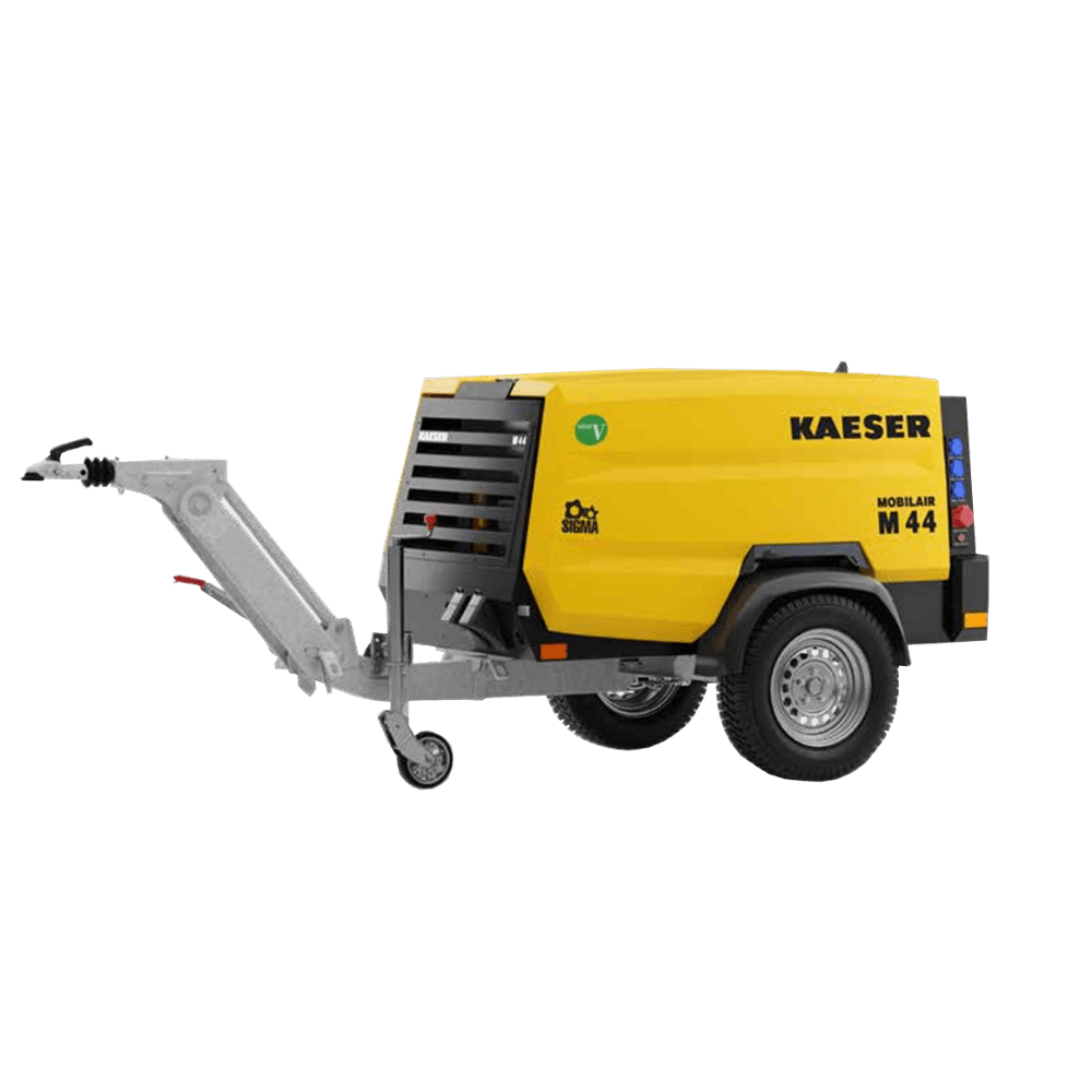 Compresor mobil Kaeser Mobilair M44 Unbraked